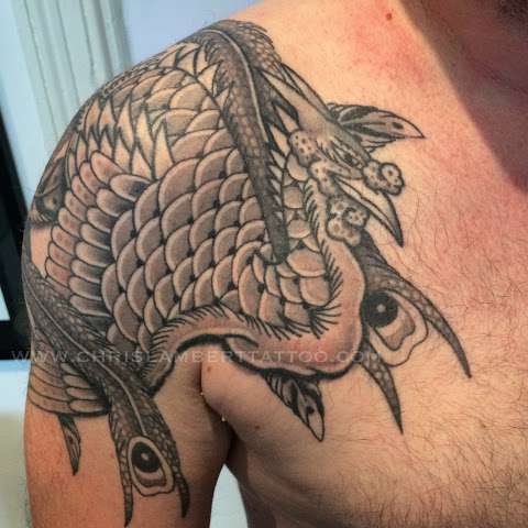 Snake And Tiger Tattoo photo